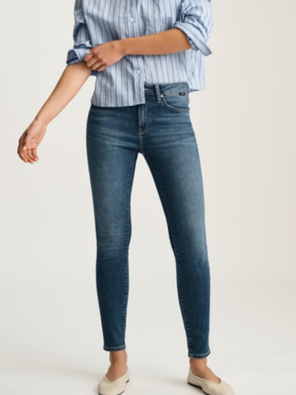 Mavi Scarlett high rise super skinny jeans